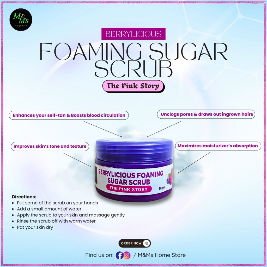 Foaming Sugar Scrub